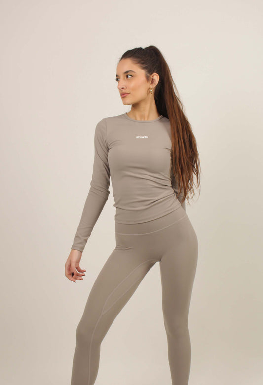 Buttery Long Sleeve | Nude