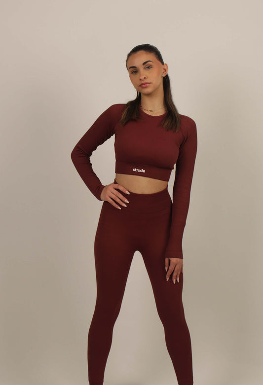 Dynamic Seamless Set | Burgundy